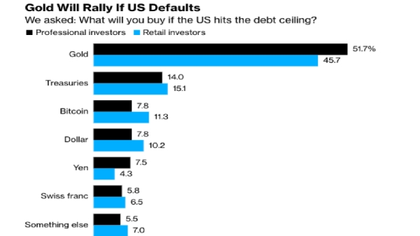 Американские инвесторы ищут в биткоине спасение от дефолта
